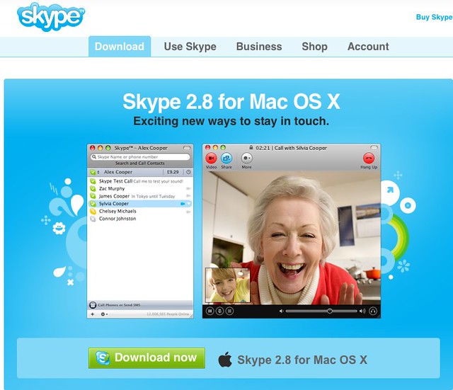 Download Skype For Mac Os X 10.9